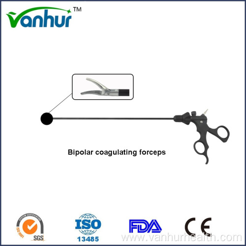 Instrument Laparoscopic Bipolar Coagulating Maryland Forceps